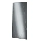 Miroir rectangulaire gravé au laser, fabriqué en Italie - Alberta Viadurini