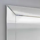 Miroir perlé avec bord de sol moderne, H120 x L120cm, Dedalo Viadurini