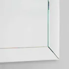 Miroir perlé avec bord de sol moderne, H120 x L120cm, Dedalo Viadurini