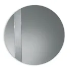 Miroir rond avec insert en maille, fabriqué en Italie - Brigitta Viadurini