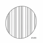 Miroir mural rond Ø200 Made in Italy Design - Coriandre Viadurini