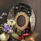 Miroir rond design moderne made in Italy Aris Viadurini
