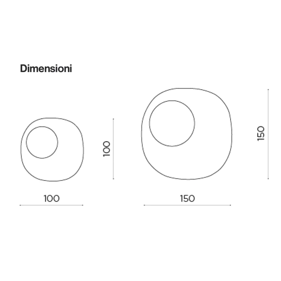 Miroir de forme spéciale avec insert en verre ondulé, fabriqué en Italie - Adalberta Viadurini