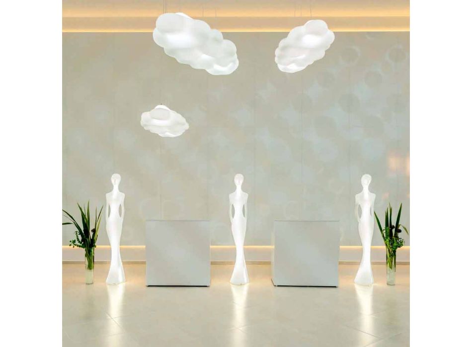 Conception de sol de statue lumineuse avec lumière LED pour intérieur - Penelope par Myyour Viadurini