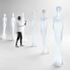 Conception de sol de statue lumineuse avec lumière LED pour intérieur - Penelope par Myyour Viadurini