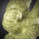 Figurine en céramique en forme de perroquet fabriquée à la main en Italie - Pagallo Viadurini