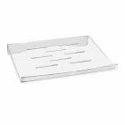 Support pour ordinateur portable en plexiglas transparent ou fumé 2 pièces - Nerdino Viadurini