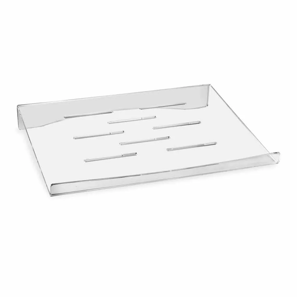 Support pour ordinateur portable en plexiglas transparent ou fumé 2 pièces - Nerdino Viadurini