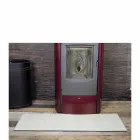 Tapis de cheminée / poêle en cuir Rio Made in Italy Viadurini