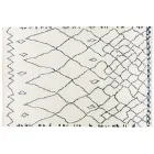 Tapis en laine à poils longs fabriqué à la main noué à la main en Turquie - Benedetta Viadurini