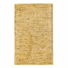 Tapis de salon en coton, viscose et laine réalisé sur métier manuel - Melita Viadurini