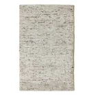 Tapis de salon en coton, viscose et laine réalisé sur métier manuel - Melita Viadurini