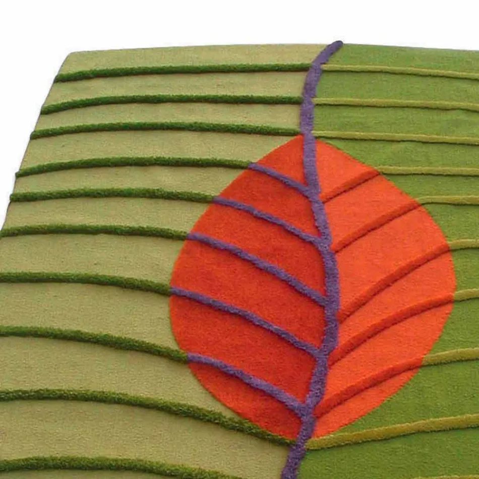 Tapis de salon en laine tufté main fabriqué en Italie - Posillipo Viadurini