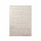 Tapis de salon moderne en coton et viscose, tissé à la main - Silky Viadurini