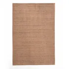 Tapis de salon réalisé sur métier manuel en viscose, laine et coton - Cristel Viadurini