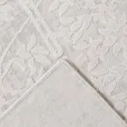 Tapis Design à Design Beige en Polyester et Viscose - Occitanie Viadurini