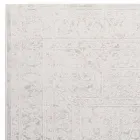 Tapis Design à Design Beige en Polyester et Viscose - Occitanie Viadurini