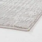 Tapis Design à Design Beige en Polyester et Viscose - Occitanie Viadurini