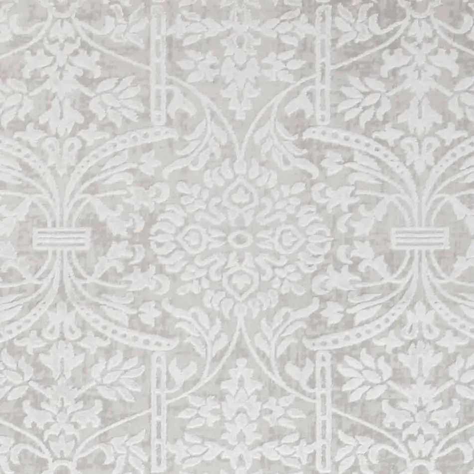 Tapis Design à Design Beige en Polyester et Viscose - Occitanie Viadurini