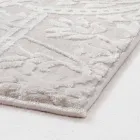 Tapis Design à Design Beige en Polyester et Viscose - Occitanie Viadurini