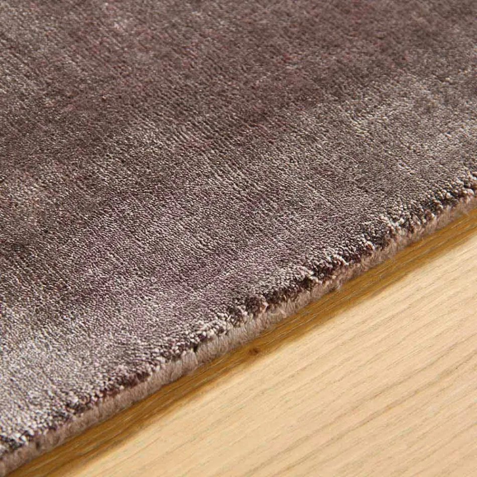 Grand tapis en soie design moderne coloré - Outlook Viadurini