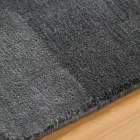 Grand tapis coloré en laine et soie avec bande de conception moderne - Mélange Viadurini