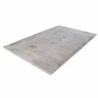 Tapis antidérapant en acrylique et viscose avec motif gris beige - Président Viadurini