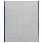 Tapis en viscose et coton à franges colorées au design moderne en soie - Garbino Viadurini