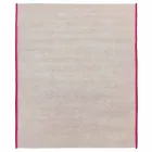 Tapis en viscose et coton à franges colorées au design moderne en soie - Garbino Viadurini