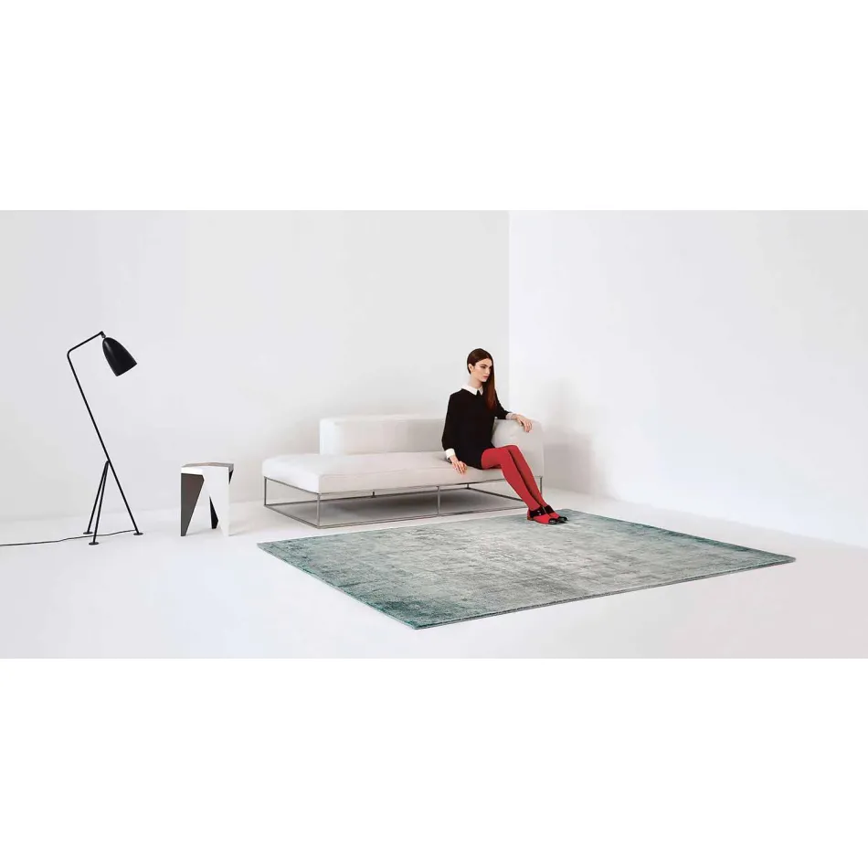 Tapis polyvalent en viscose et coton personnalisable - Mutter Viadurini