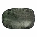 Tapis de salon ovale en polyamide avec impression numérique - Palmer Viadurini