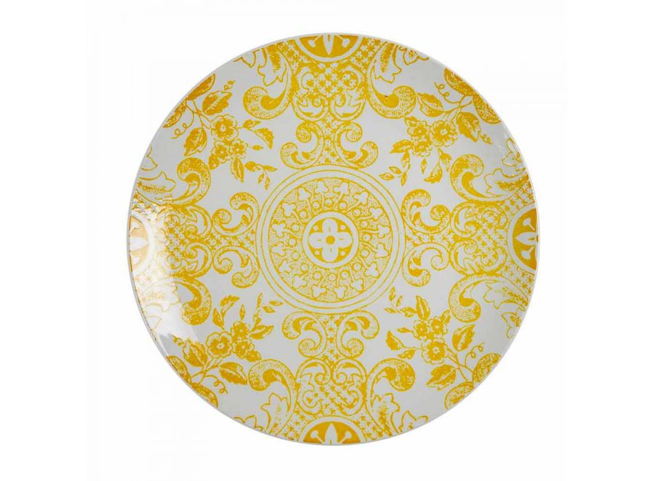 Service de Table Porcelaine Coloré 18 Pièces - Pizzotto Viadurini