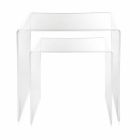 Tables design en plexiglass coloré made in Italy, Spinoso Viadurini