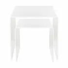 Tables design en plexiglass coloré made in Italy, Spinoso Viadurini