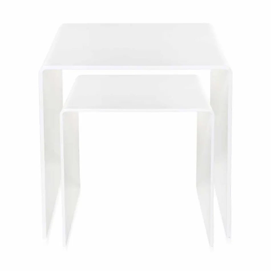 Tables design en plexiglass coloré made in Italy, Spinoso Viadurini