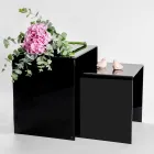 Tables design en plexiglass coloré made in Italy, Spinoso Viadurini