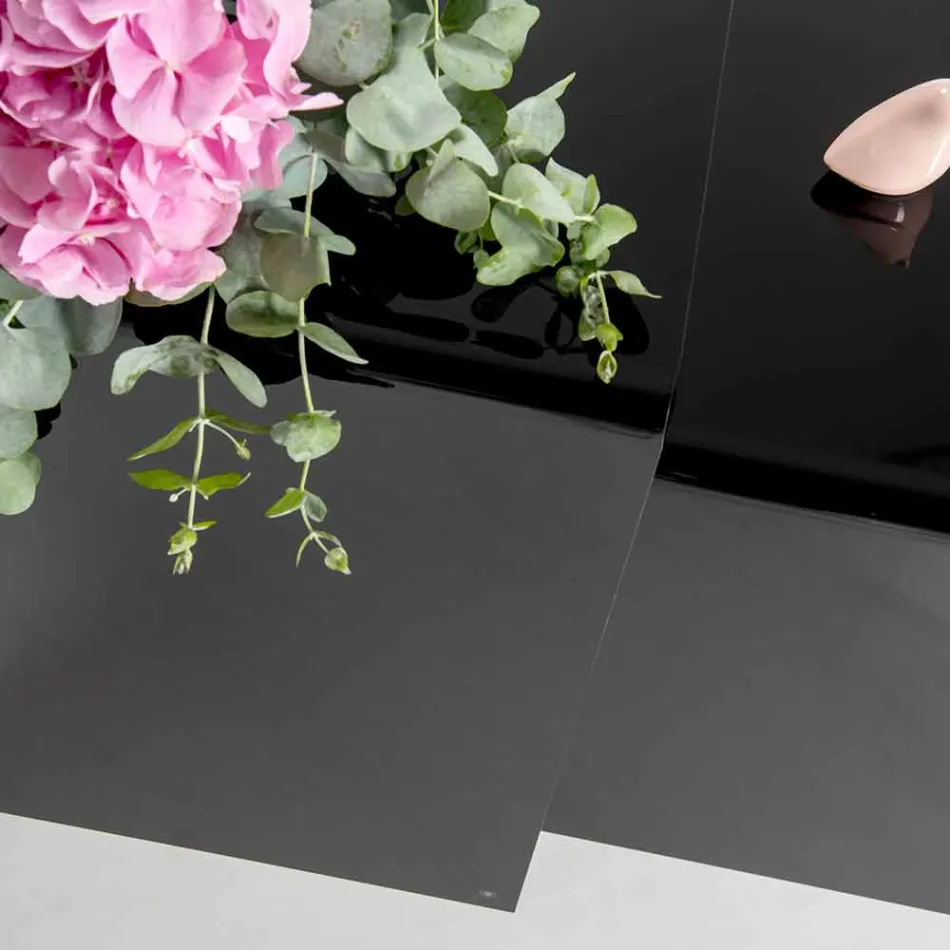 Tables design en plexiglass coloré made in Italy, Spinoso Viadurini