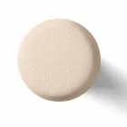 Table basse d'extérieur haute en polyéthylène avec plateau rond Made in Italy - Desmond Viadurini