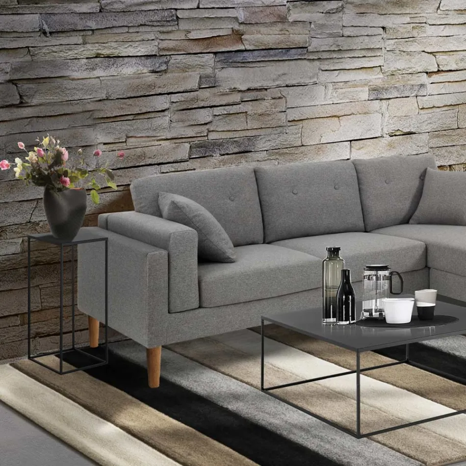 Table Basse Haute en Acier - Osmio Viadurini