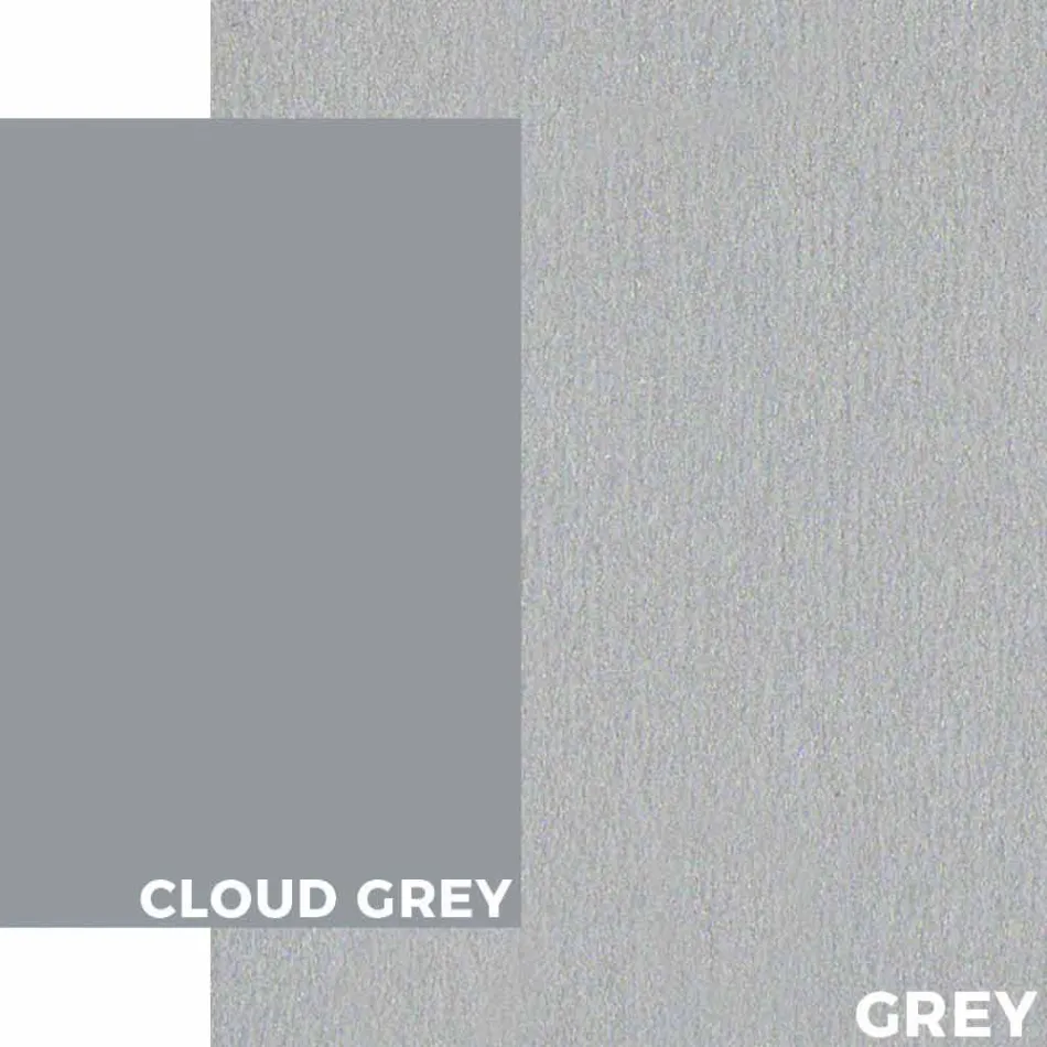 Table basse d'extérieur moderne en aluminium et stratifié - Carmine2 Viadurini