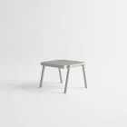 Table basse d'extérieur moderne en aluminium et stratifié - Carmine2 Viadurini