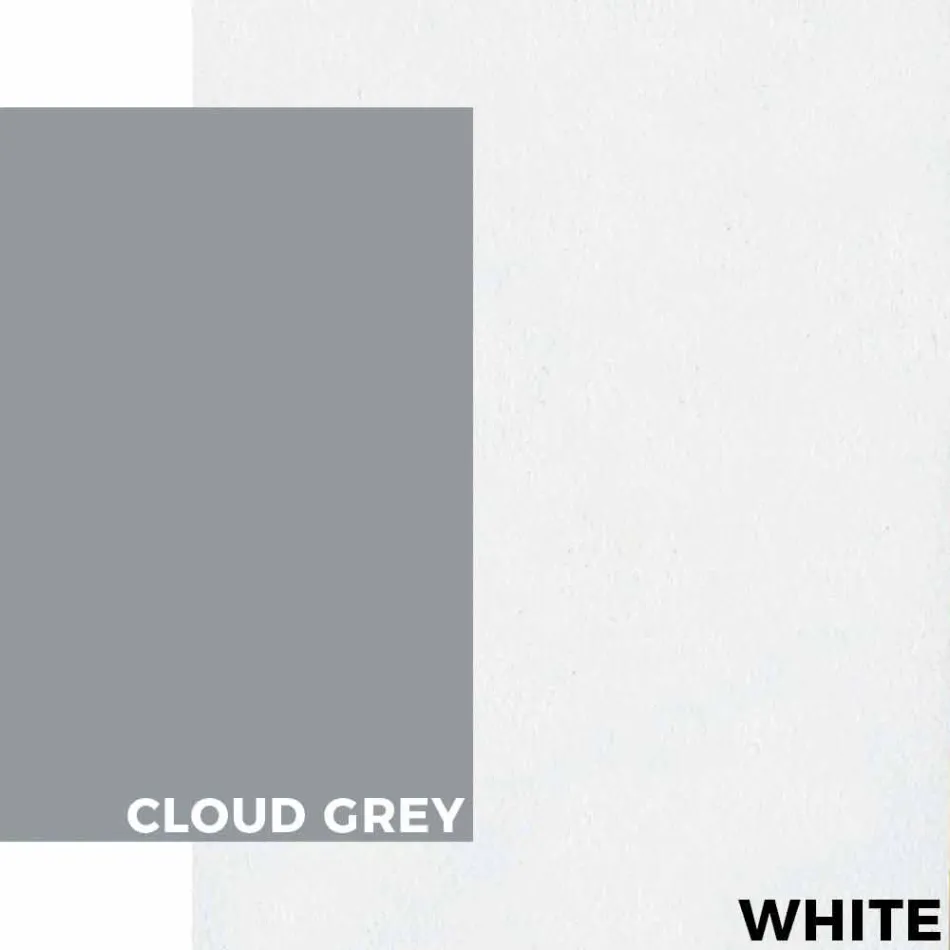 Table basse d'extérieur moderne en aluminium et stratifié - Carmine2 Viadurini