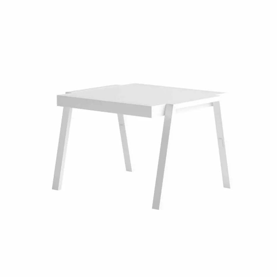 Table basse d'extérieur moderne en aluminium et stratifié - Carmine2 Viadurini