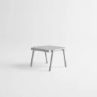 Table basse d'extérieur moderne en aluminium et stratifié - Carmine2 Viadurini