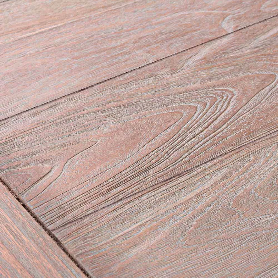 Homemotion - Table basse d'extérieur Nusadua Natural Low Teak Design Viadurini