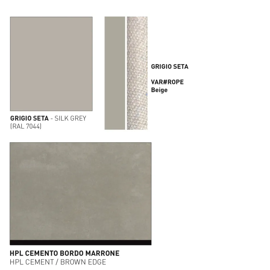 Table Basse Plateau Hpl ou Céramique Made in Italy - Emmacross by Varaschin Viadurini