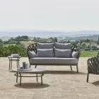 Table Basse Plateau Hpl ou Céramique Made in Italy - Emmacross by Varaschin Viadurini