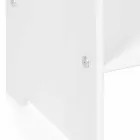 Table basse / chevet design moderne Mimi blanc, fabriqué en Italie Viadurini