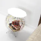 Table de Chevet Polyvalente en Plexiglas Coloré Recyclable - Paolone Viadurini