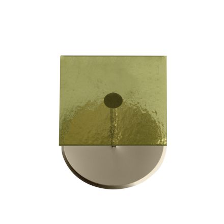 Table basse avec plateau carré en verre ou en métal Made in Italy - Anakin Viadurini